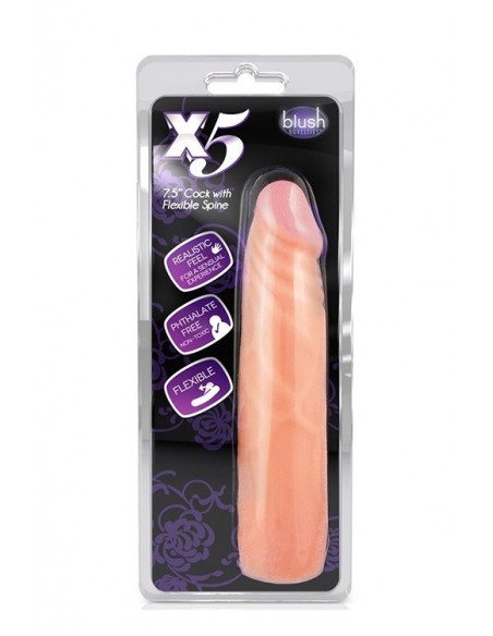 Dildo X5 Plus 7.5Inch Cock With Flexible Spine - Dilda realistyczne - 2
