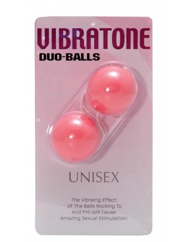 Kulki Gejszy Vibratone Duo Balls Pink Blistercard - Kulki Gejszy Podwójne i Pojedyncze - 2