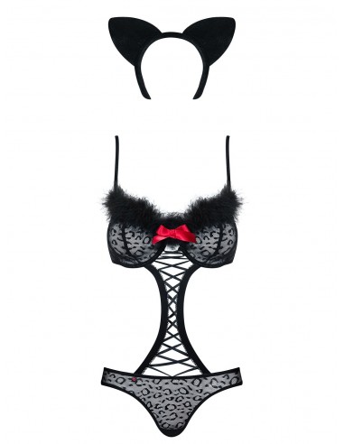 Strój Kociaczek Gepardina Kostium 3-Częściowy - Kostiumy i przebrania erotyczne - 7