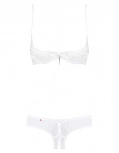 Komplet Bielizny Alabastra Zestaw 2-Częściowy - Komplety bielizny erotycznej - 6