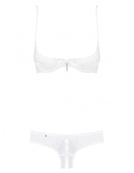 Komplet Bielizny Alabastra Zestaw 2-Częściowy - Komplety bielizny erotycznej - 6