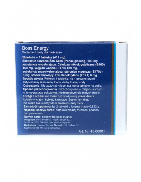 Boss Energy Ginseng 2 Szt. - Dłuższa i mocniejsza erekcja - 3