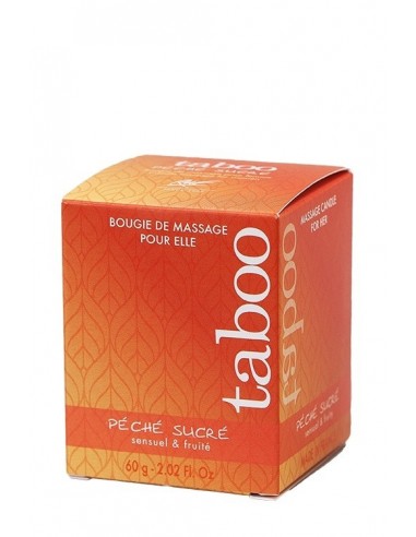 Świeca / Krem Do Masażu Peche Sucre Bougie Massage 60 g - Świece zapachowe do masażu - 1