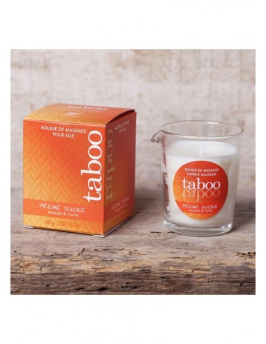 Świeca / Krem Do Masażu Peche Sucre Bougie Massage 60 g - Świece zapachowe do masażu - 3