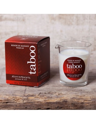 Świeca / Krem Do Masażu Jeux Interdist Bougie Massage 60 g - Świece zapachowe do masażu - 4