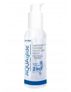 Żel intymny Aquaglide 2 In 1, 125 ml - Lubrykanty na bazie wody - 1