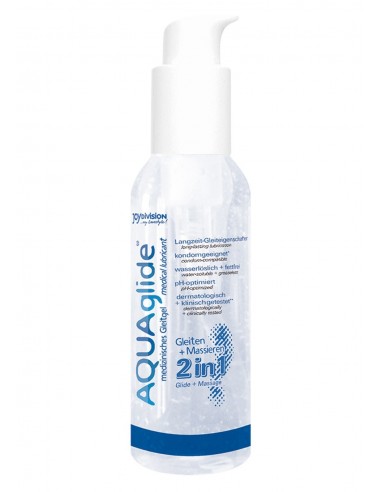Żel intymny Aquaglide 2 In 1, 125 ml - Lubrykanty na bazie wody - 1