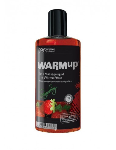 Rozgrzewający Olejek Do Masażu Strawberry 150 ml - Olejki i żele do masażu - 1