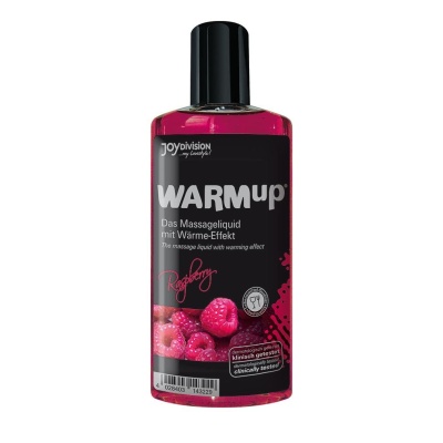 Rozgrzewający Olejek Do Masażu Raspberry 150 ml - 1