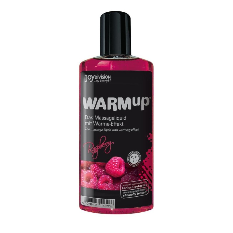 Rozgrzewający Olejek Do Masażu Raspberry 150 ml - 1