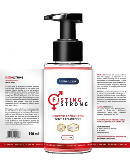 Żel intymny Fisting Strong 150 ml - Lubrykanty do seksu analnego - 2