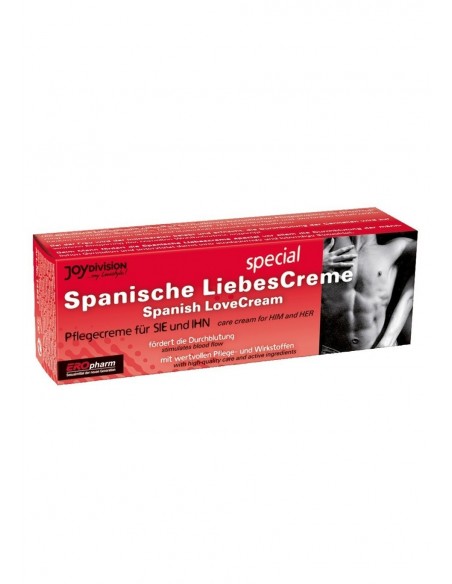 Eropharm - The Spanish Lovecream Special, 40 ml - Dłuższa i mocniejsza erekcja - 1