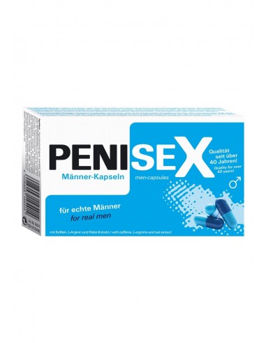 Penisex - Men Capsules 40 kaps. - Dłuższa i mocniejsza erekcja - 1