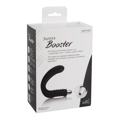 Masażer prostaty Joystick Prostata Booster, 3 tryby wibracji, długość 11 cm, czarny - 1