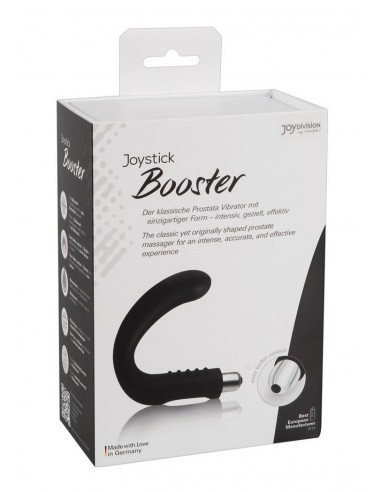 Stymulator i masażer prostaty Joystick Prostata Booster Czarny - Masażery i stymulatory prostaty - 1