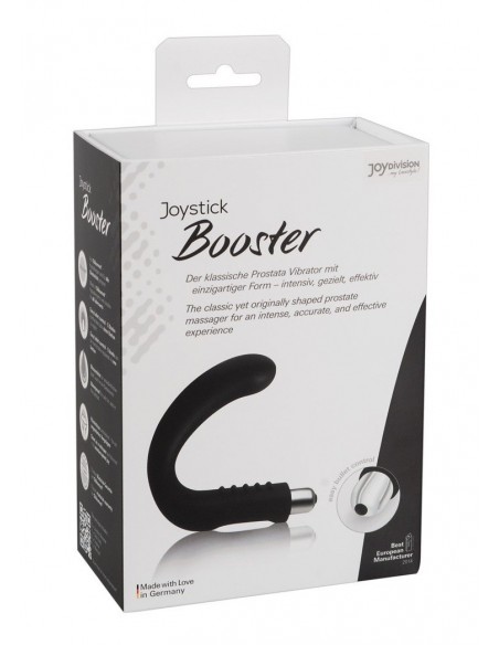 Stymulator i masażer prostaty Joystick Prostata Booster Czarny - Masażery i stymulatory prostaty - 1