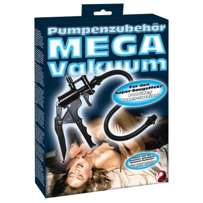 Penis Pump Mega Vacuum – wymienny uchwyt nożycowy do pomp podciśnieniowych, ABS - 1 2