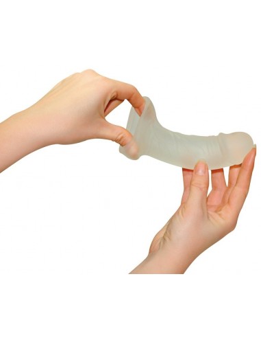 Nakładka Na Penisa Super Dick Sleeve - Przedłużki i nakładki na penisa - 1