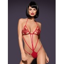 Bielizna erotyczna Luiza body czerwone - 2