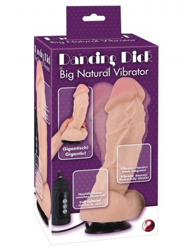 Wibrator realistyczny Dancing Dick - Wibratory Realistyczne - 2