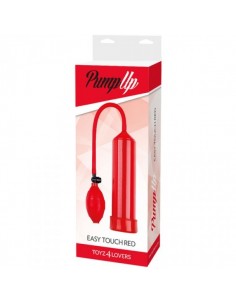 Pompka Erekcyjna Do Penisa Sviluppatore Pump Up Easy Touch Red - Pompki erekcyjne i powiększające penisa - 1 2