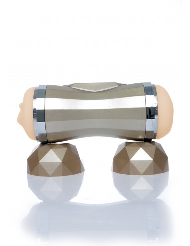 Podwójny Masturbator Usta I Szparka Dla Ciebie - Masturbatory i Sztuczne pochwy - 8