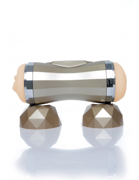 Podwójny Masturbator Usta I Szparka Dla Ciebie - Masturbatory i Sztuczne pochwy - 8