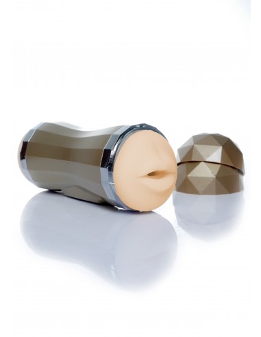 Podwójny Masturbator Usta I Szparka Dla Ciebie - Masturbatory i Sztuczne pochwy - 10