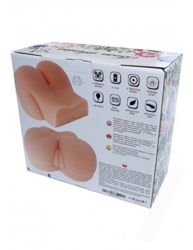 Wypięta Sztuczna Pochwa I Tyłeczek Xl Z Wibracjami  - Masturbatory i Sztuczne pochwy - 11