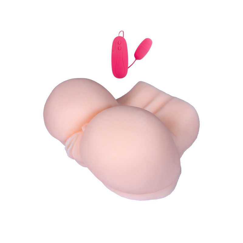 Masturbator Life-Sized Pussy & Ass XXL z wibracjami (27 x 34 x 13 cm) - 1