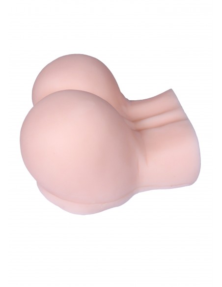 Wypięta Sztuczna Pochwa I Tyłeczek XXL Z Wibracjami - Masturbatory i Sztuczne pochwy - 4