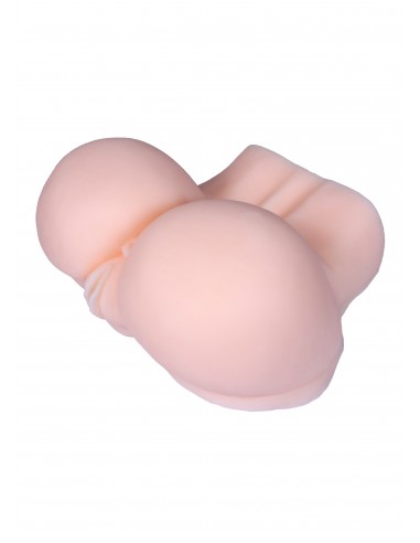 Wypięta Sztuczna Pochwa I Tyłeczek XXL Z Wibracjami - Masturbatory i Sztuczne pochwy - 5