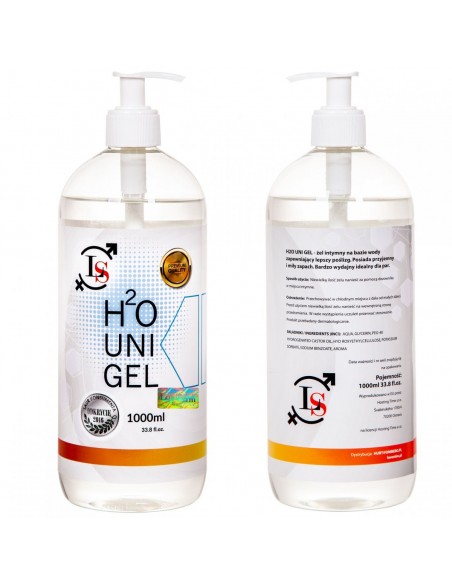 Lubrykant H2O Uni Gel 1000 ml - Lubrykanty na bazie wody - 3