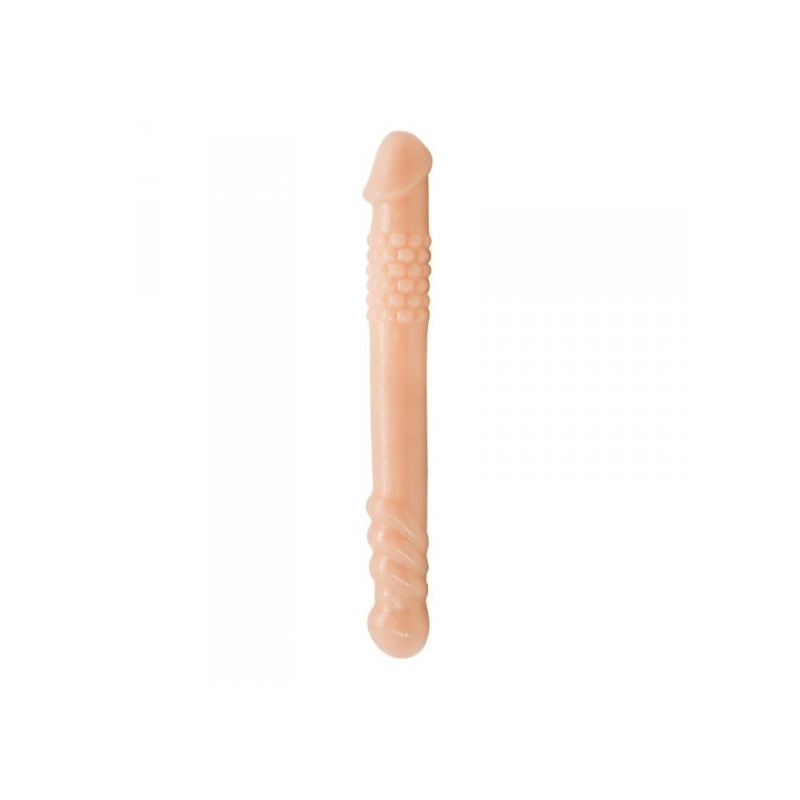 Dwustronne Dildo Perfect Double Dong 25,4 cm (10 cali) Premium TPE - 1