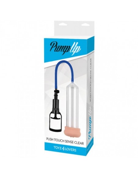 Pompka Erekcyjna Do Penisa Sviluppatore Pump Up Push Touch Sense Clear - Pompki erekcyjne i powiększające penisa - 2