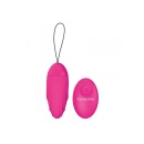 Wibrujące jajko Elys Ripple Egg 9 cm 3,7 cm z pilotem różowe - 1