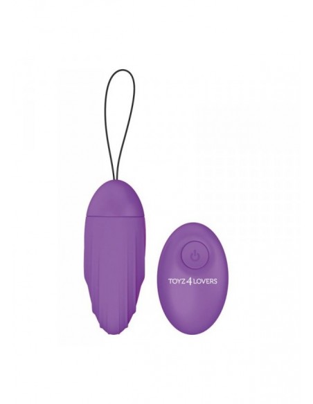 Jajeczko wibrujące Ovetto Elys Ripple Remote Control Purple - Wibratory Jajeczka - 1