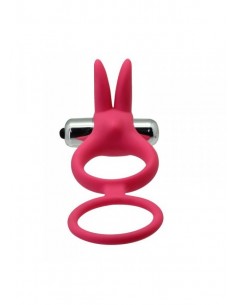 Pierścień na Penisa wibrujący Couple Enhancer Czerwony - Pierścienie erekcyjne wibrujące - 1 2