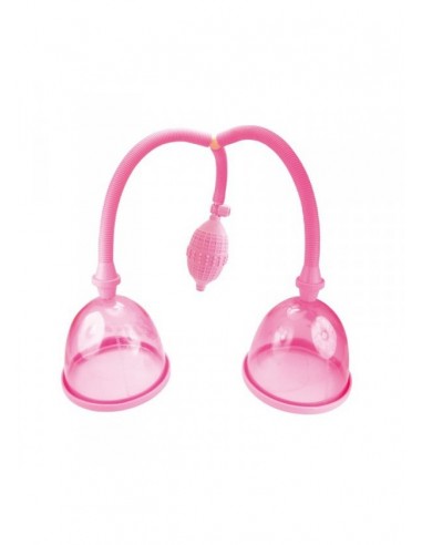 Pompka do piersi DUAL BREAST SUCTION CUPS. - Pompki do sutków i pochwy - 1