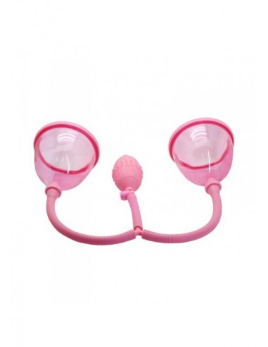 Pompka do piersi DUAL BREAST SUCTION CUPS. - Pompki do sutków i pochwy - 3