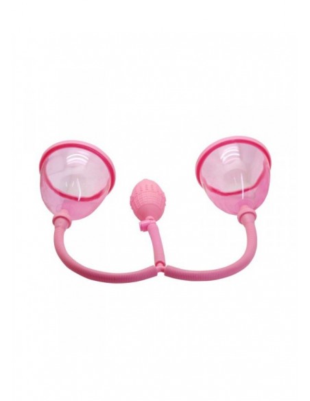 Pompka do piersi DUAL BREAST SUCTION CUPS. - Pompki do sutków i pochwy - 3