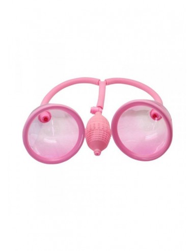 Pompka do piersi DUAL BREAST SUCTION CUPS. - Pompki do sutków i pochwy - 4