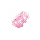 Pierścień erekcyjny Super Magic Cock Ring z kulkami stymulującymi (5 cm) - 1