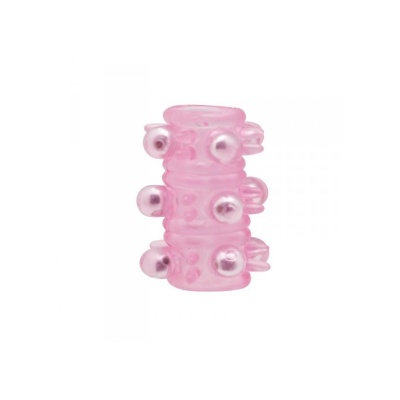 Pierścień erekcyjny Super Magic Cock Ring z kulkami stymulującymi (5 cm) - 1 2