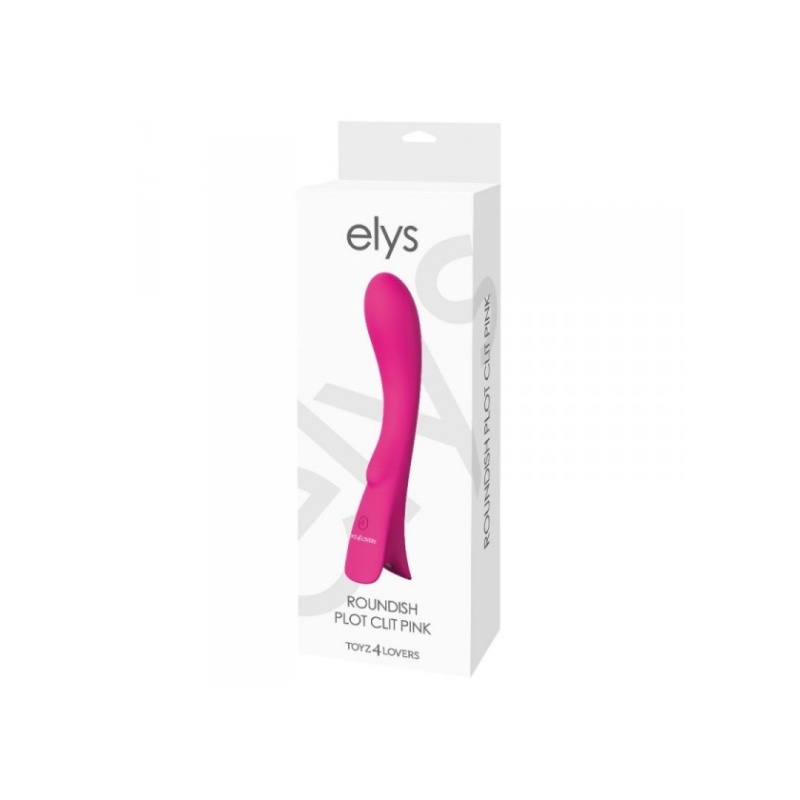 Wibrator Elys Roundish 20 cm, 3,5 cm, Różowy - 2