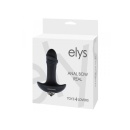 Wibrator analny Elys Anal Bow Real – silikonowy, czarny, 10 cm - 1