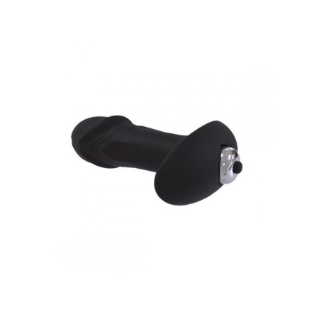 Wibrator analny Elys Anal Bow Real – silikonowy, czarny, 10 cm - 3
