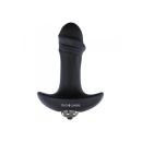 Wibrator analny Elys Anal Bow Real – silikonowy, czarny, 10 cm - 5