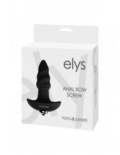 Korek analny wibrujący Elys - Anal Bow Screw - Kulki i korki analne wibrujące - 1