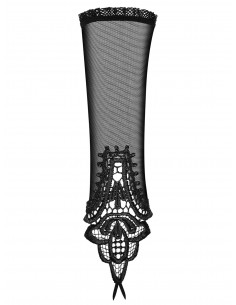 Luiza Mitenki Czarne - Rękawiczki - 1 2